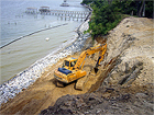 Barlow Erosion Protection Project in Yorktown, Virginia