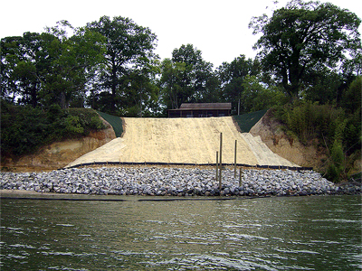 Barlow Erosion Protection Project in Yorktown, Virginia
