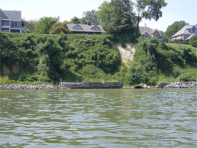 Weller Erosion Protection Project in Yorktown, VA